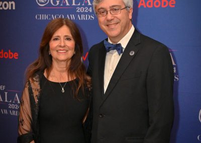 Chicago Gala 2024 honoree Judge Patricia Mendoza and MALDEF President and General Counsel Thomas A. Saenz.