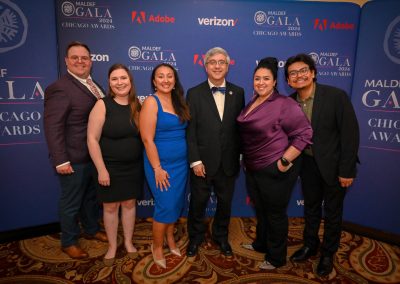 (from left to right) Martín Enrique Klein, Olivia Alden, Susy Sandoval Vargas, Thomas Saenz, Irene Padilla, and Angel S. Rosales